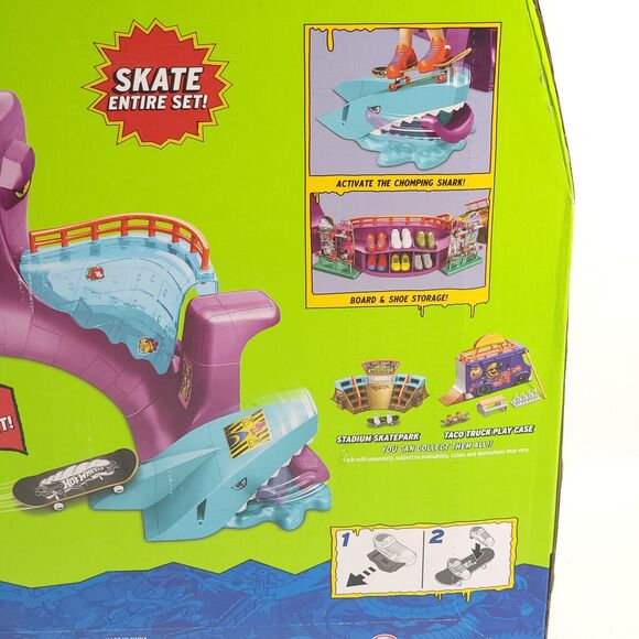 Hot Wheels 2023 Tony Hawk Octopark‎ Skate Set Playset Fingerboard & Shoes NEW - Picture 12 of 16